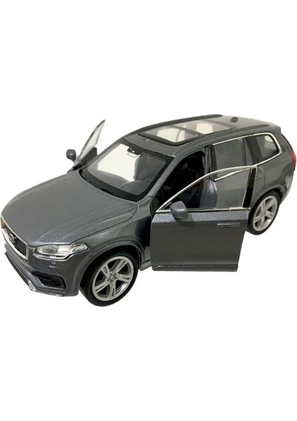 Oyuncak Metal Model Araba 1/36 Çek Bırak Siyah Füme Volvo XC90 modelleri