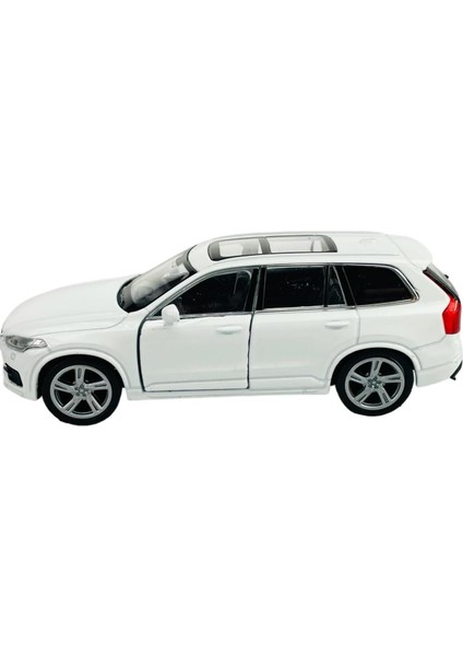 Oyuncak Metal Model Araba 1/36 Çek Bırak Beyaz Volvo XC90 fırsatları