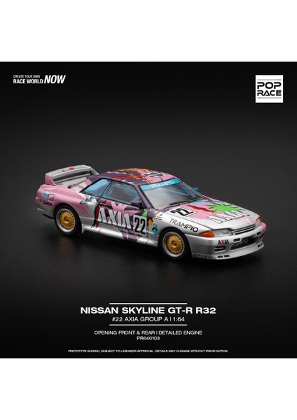 1/64 Nissan Skyline Gtr R32 Axıa / PR64-103