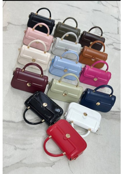 Kadın Dikdörtgen Kol ve El Çantası Beyaz fırsatları