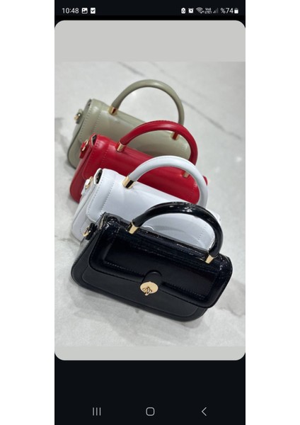 Kadın Dikdörtgen Kol ve El Çantası Beyaz fiyatları