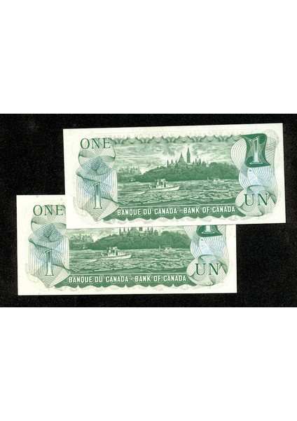 Canada Kanada 2 Adet Seri Takipli 1 Dollars W/ Queen Unc fiyatları