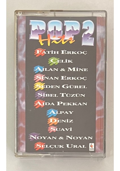 Pop Hits 2 Kaset (Orijinal Dönem Baskı Kaset)
