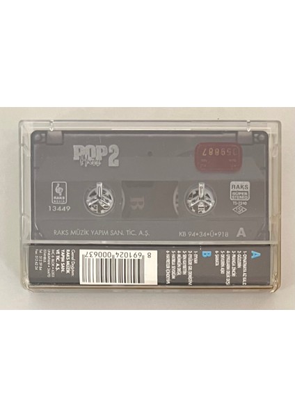 Pop Hits 2 Kaset (Orijinal Dönem Baskı Kaset) fiyatları