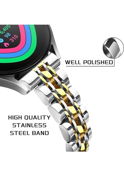 Samsung Galaxy Watch 7 6 5 4 Uyumlu Paslanmaz Çelik Ince Slim Rolex Tasarım Kordon fiyatları