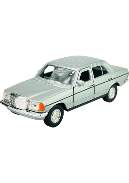 Oyuncak Metal Model Araba 1/36 Çek Bırak Gri Mercedes W123 fiyatları