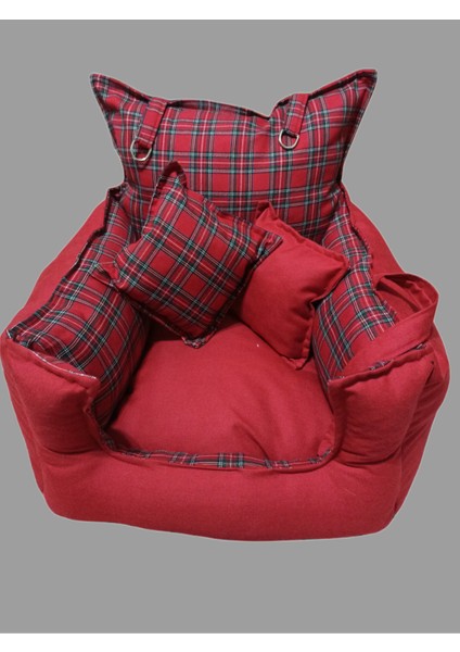 Köpek Araba Koltuğu ,köpek Araba Seyahat Koltuğu (40X40 Cm)