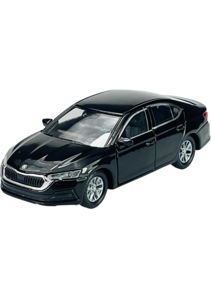 Oyuncak Metal Model Araba 1/36 Çek Bırak Siyah Octavia fiyatları
