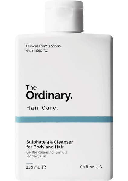 Sulphate 4% Şampuan ve Duş Jeli 240ML