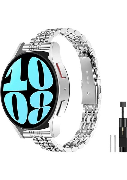 Samsung Galaxy Watch 7 6 5 4 Uyumlu Paslanmaz Çelik Ince Slim Rolex Tasarım Kordon