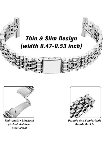 Samsung Galaxy Watch 7 6 5 4 Uyumlu Paslanmaz Çelik Ince Slim Rolex Tasarım Kordon fiyatları