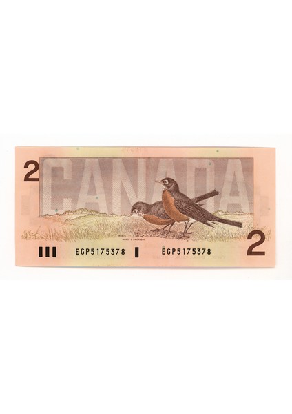 Canada Kanada 2 Dollars 1986 Kraliçe Banknot Çil Unc