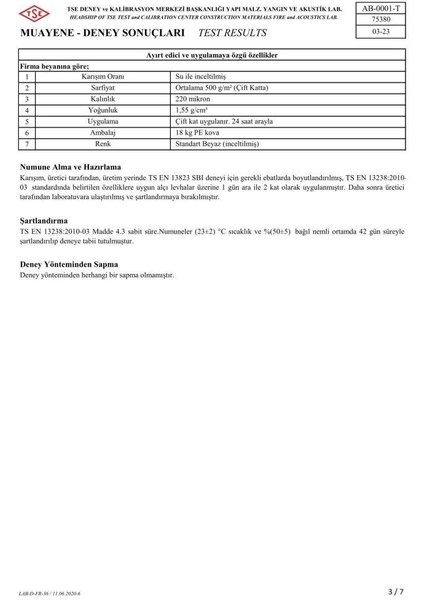 No Fire Paint Plus 120 Dk Yangına Dayanıklı Boya 18 kg Ral 7040 Koyu Gri fırsatları