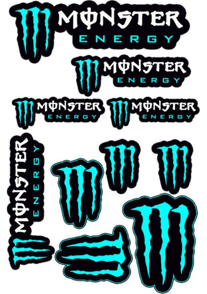 Rvell Motosiklet Otomobil A4 Sticker Set 006