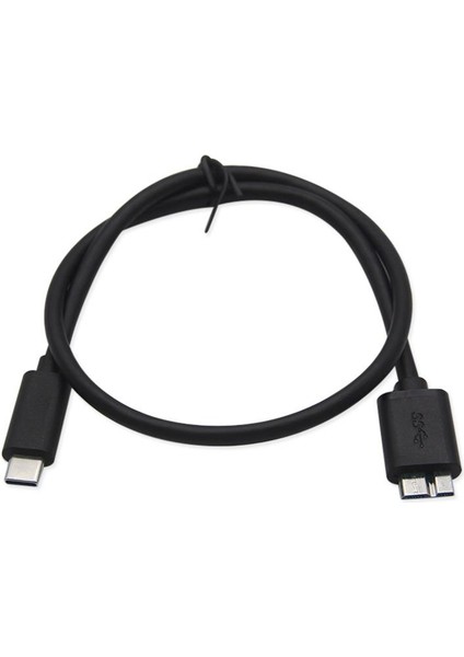 5241 USB Type C To Micro USB 3.0 Taşınabilir HDD Hard Disk Kablosu 1m (1 Metre)