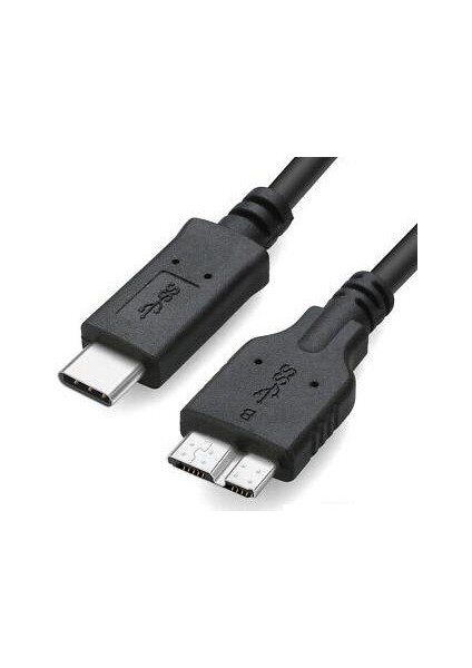 5241 USB Type C To Micro USB 3.0 Taşınabilir HDD Hard Disk Kablosu 1m (1 Metre) fırsatları