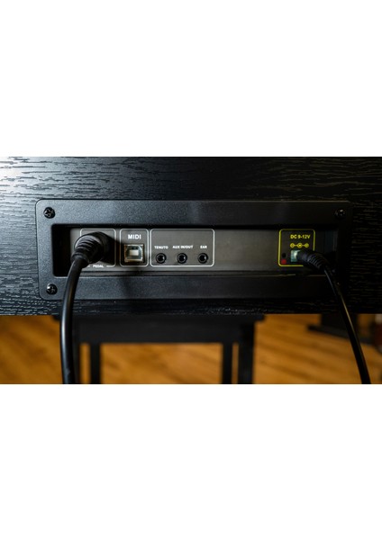 Sdp-70 Bk 88 Tuşlu Dijital Konsol Piyano | Duvar Tipi (Gül Ağacı)