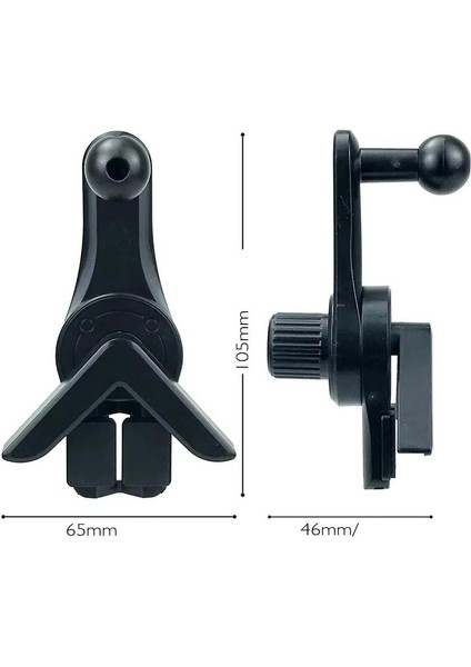 GA80 Mag-Safe Ekran Üstü Elektrikli Araç Telefon Tutucu 2,5 cm Kadar Tüm Ekranlar Araba Notebook Monitör modelleri