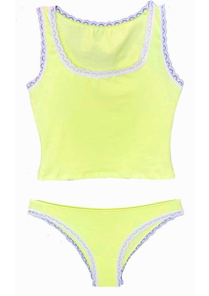 Dantel Detaylı Atlet Külot Takım fiyatları