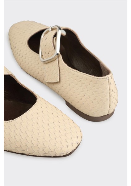 Bej Deri Kadın Günlük Ayakkabı indirimleri