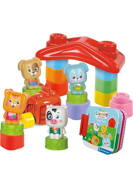 Soft Clemmy Yumuşak Blok Bebek Hayvanlar Çiftliği 17884 indirimleri