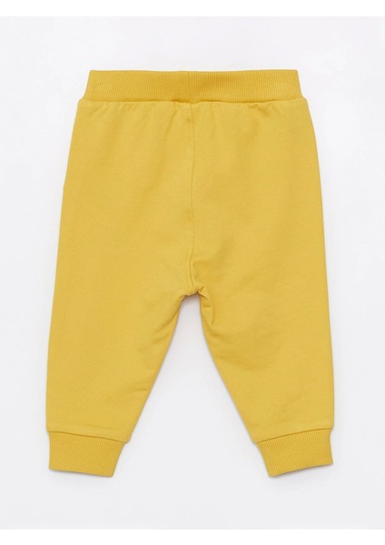 Lcw Baby Bej Bisiklet Yaka Uzun Kollu Baskılı Erkek Bebek Sweatshirt ve Eşofman Altı 2'li Takım indirimleri