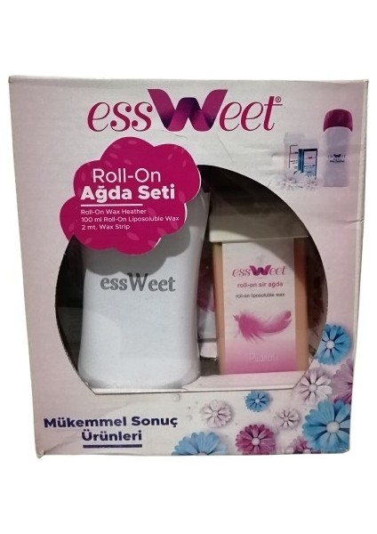 Essweet Isıtıcılı Roll-On Ağda Seti -1 Adet