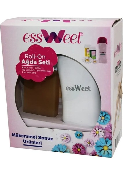 Essweet Isıtıcılı Roll-On Ağda Seti -1 Adet modelleri