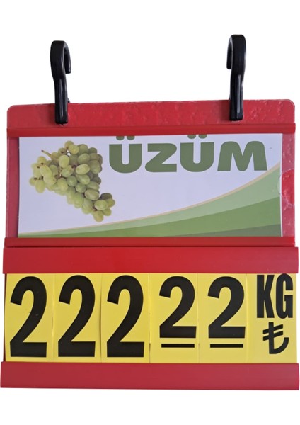 5 Adet Manav Etiketi 17X17,50 cm (Manav Etiketi-Kasap Etiketi-Balık Etiketi) Şipşak Etiket fiyatları