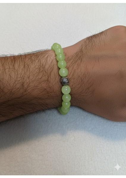 Kişiselleştirilmiş Ahşap Kutulu Zebercet Akik Doğal Taş Bileklik Unisex Erkek Kadın Hediyelik Takı fiyatları