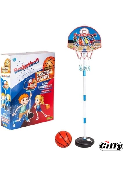 Ayaklı Büyük Boy Basketbol Potası 120CM Portatif Basketbol Pota Ayarlanabilir Boy (60-90-120 Cm)