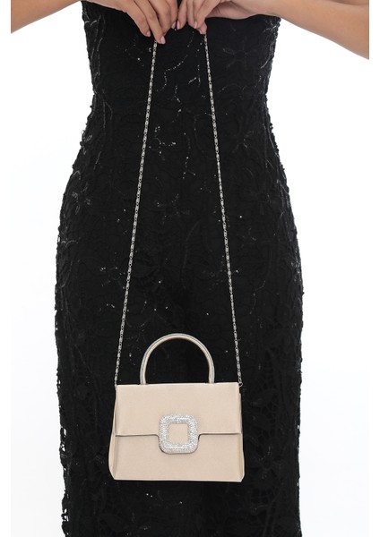 Shine Buckle Abiye El ve Omuz Çantası