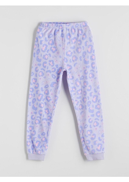 Bisiklet Yaka Polar Kız Çocuk Pijama Takımı (W5) indirimleri