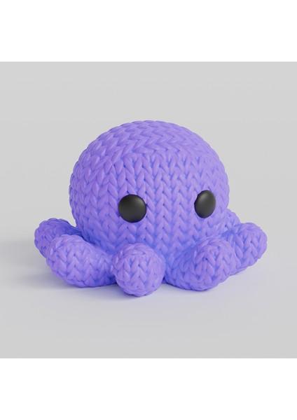 3D Örgü Ahtapot