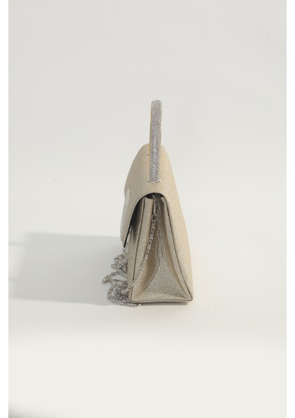 Shine Buckle Abiye El ve Omuz Çantası