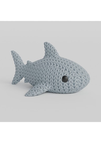 3D Örgü Köpek Balığı