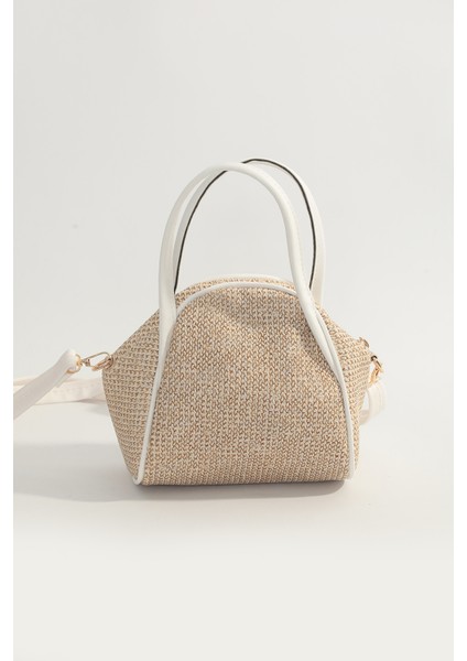 Armoni Hasır Mini El ve Omuz Çantası fırsatları