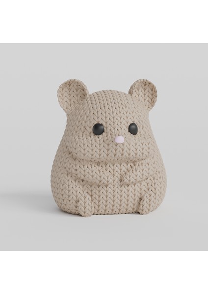3D Örgü Hamster