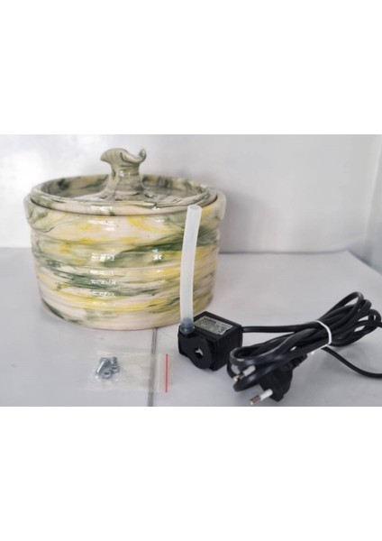 Kediköpek Su Pınarı Şelale Seramik