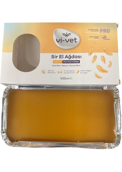 Kalıp Ağda Natürel 400 ml x 3 Adet - Doğal Reçine, Şekersiz modelleri