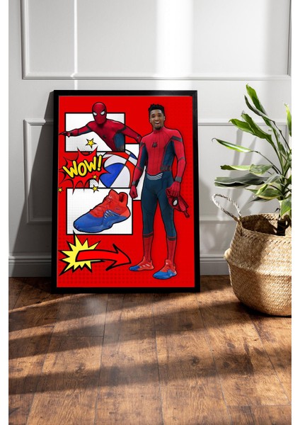 Donovan Mitchell Çerçeveli Tablo - Spiderman Nba Posteri Tablo fiyatları