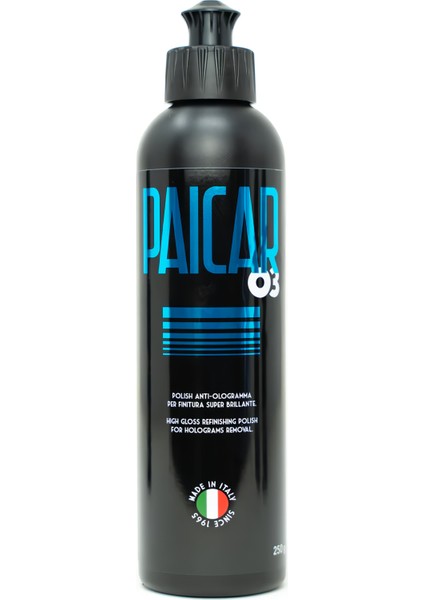 Paicar Da-03 Medium Soft 250G Hologram Giderici Cila | Siyah Renkler Için Parlaklık Cilası fiyatları