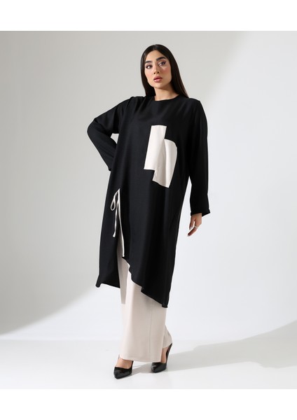 Önü Büzgülü Sofia Keten Tunik Takım fiyatları