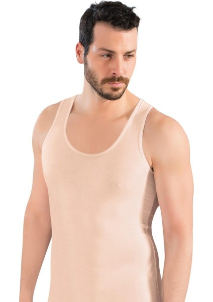 Erkek Ten Tekli Modal Askılı Atlet fiyatları