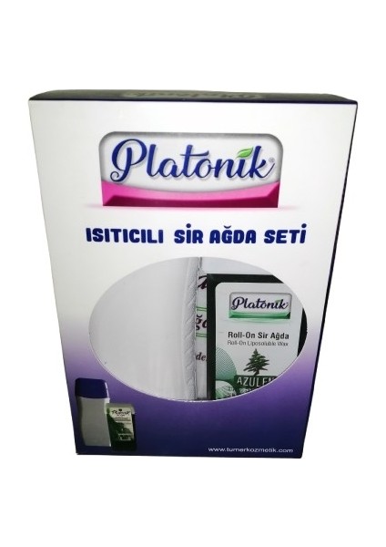 Platonik Isıtıcılı Sır Ağda Seti -1 Adet