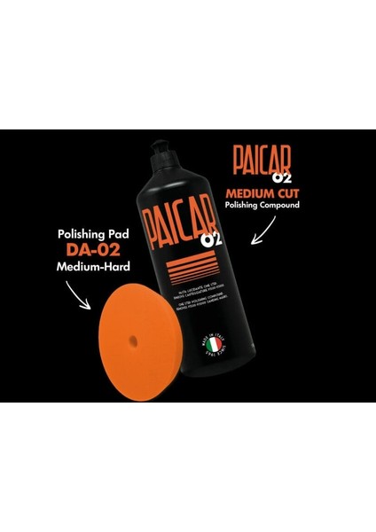Paicar Da-02 Medium Hızlı Kesim Cila Bileşiği 250 Gram| P1500-P3000 Çizik Giderici Tek Adım Pasta fırsatları