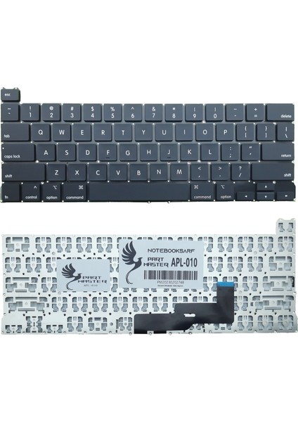 Macbook Pro M1 13" A2338 Emc 3578 Klavye -Küçük Enter Us-