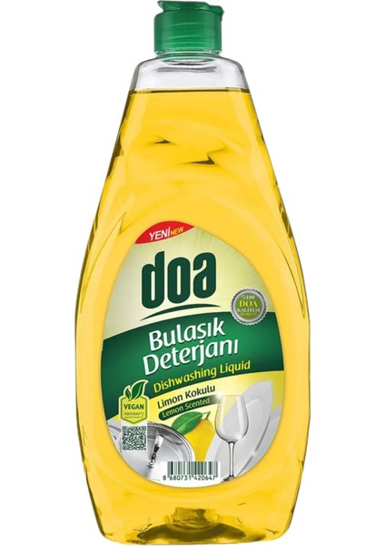 Doa Sıvı Bulaşık Deterjanı Limon Kokulu 750ML