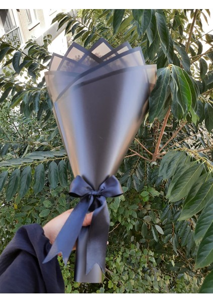 20 Li LED Işıklı Kenar Süslemeli Solmayan Gül Buketi Siyah Gül Dışı Siyah fiyatları