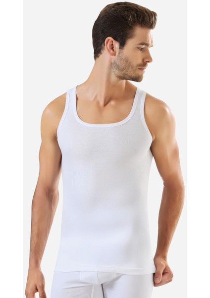 6'lı Paket Beyaz Erkek Rambo Sporcu Atlet %100 Pamuk Ribana fiyatları